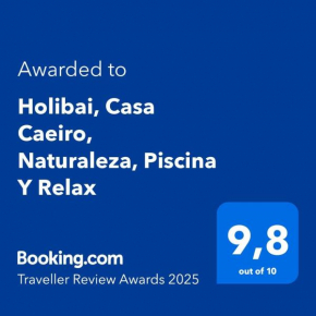 Holibai, Casa Caeiro, Naturaleza, Piscina Y Relax